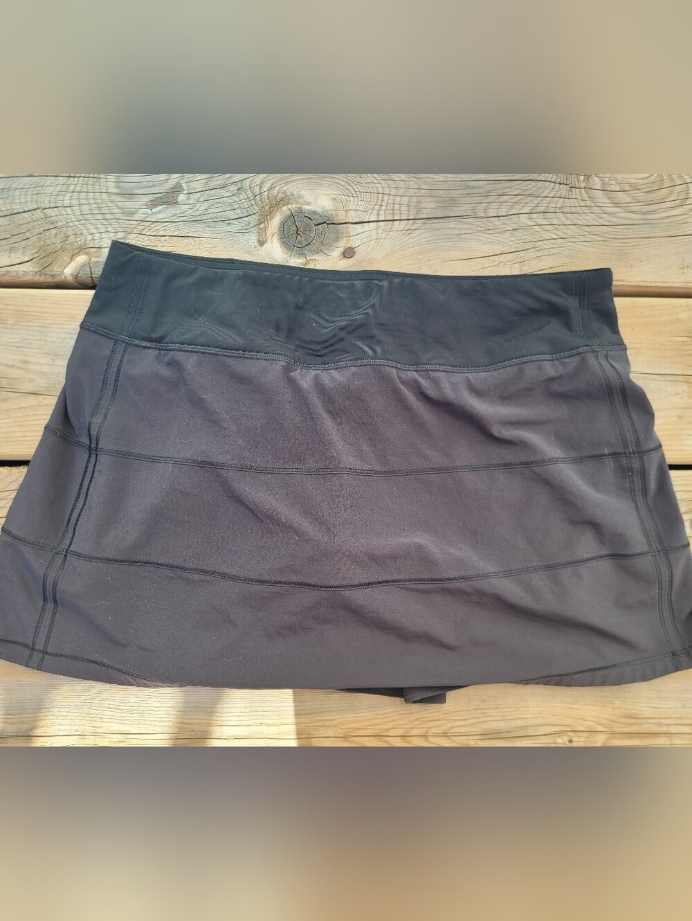 Lululemon Black Active Skort